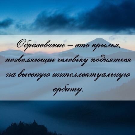 цитата об образовании и контрольной